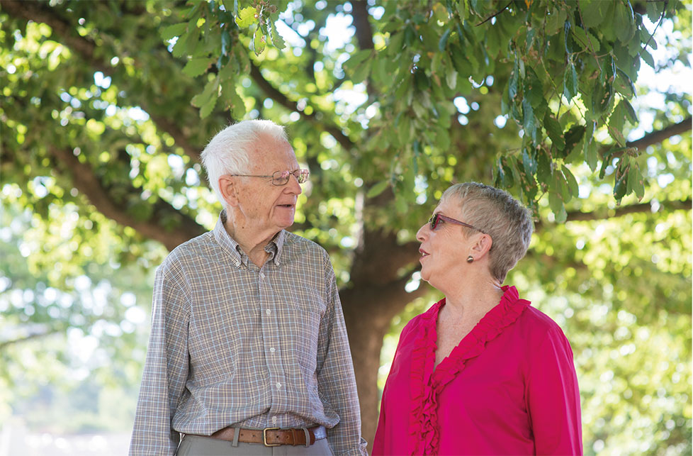 Elderly couple 