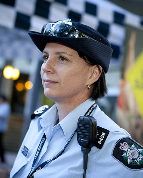 Australian Federal Police officer